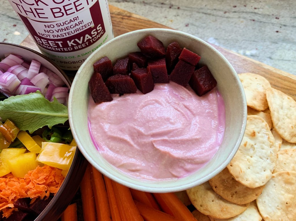 Fermented Beet Hummus