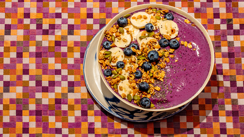 Blueberry Banana Açaí Bowl